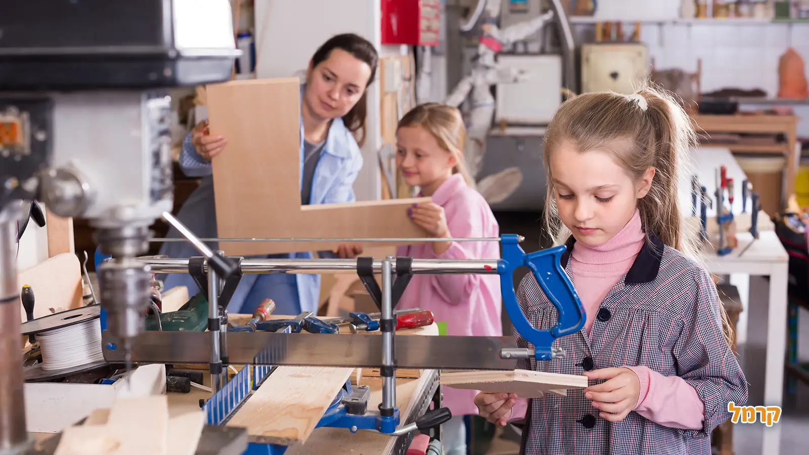 סדנת נגרים קטנים - חווית למידה לילדים