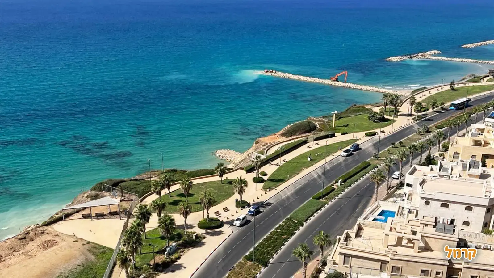 נוף ממלון בשרון