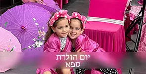 שתי בנות מבלות ביום הולדת ספא