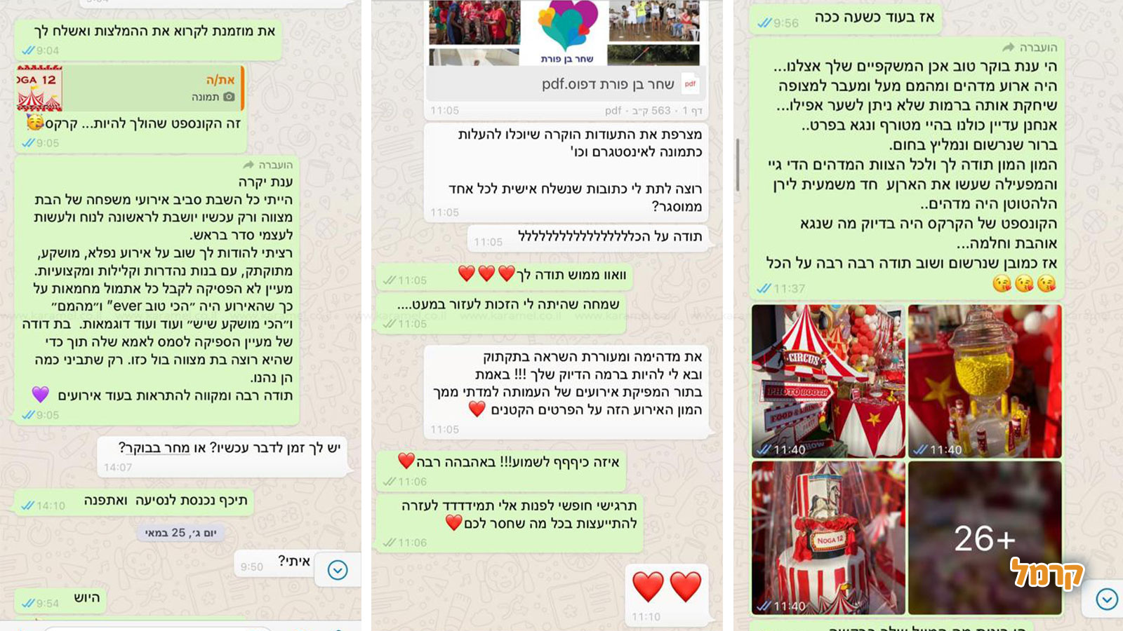חוגגות בת מצווש בסטייל - 073-7587026