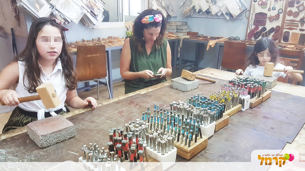ילדים יוצרים - אומנות בעור - 073-7820678