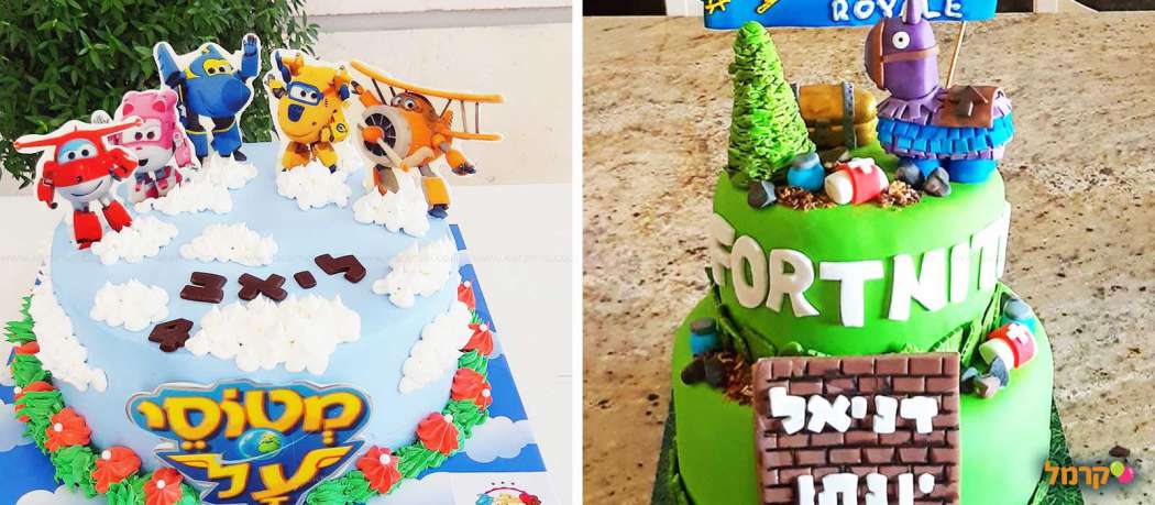 איה - עיצוב עוגות לאירועים - 073-7834031