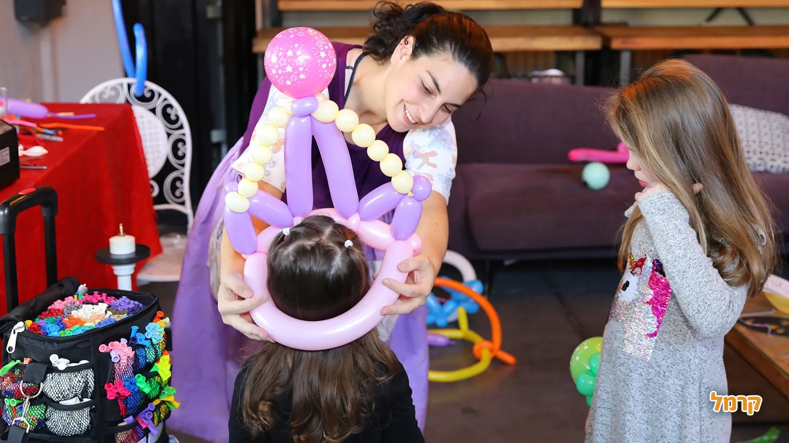בלונופר - הפעלה בממלכת הבלונים - 073-7837488