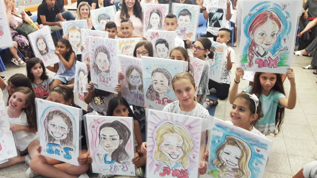 נתי צייר הקריקטורות - 073-7757568
