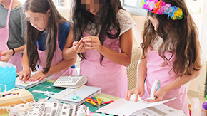 יצירות קסומות לבנות