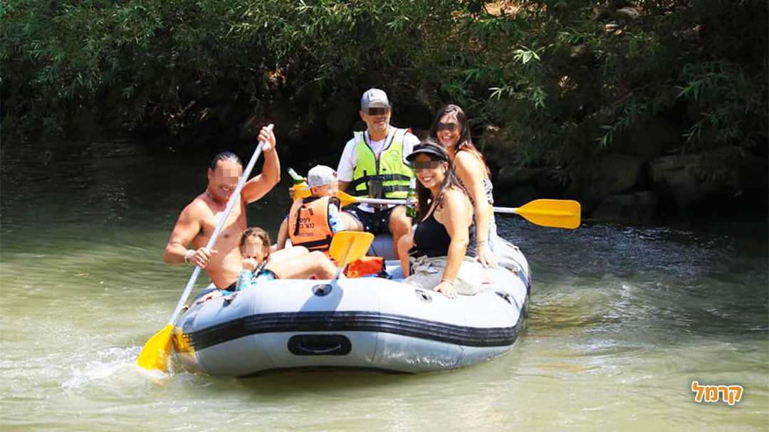 שייט קייקים בירדן