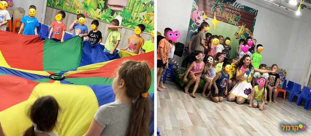 ילדים חוגגים יום הולדת