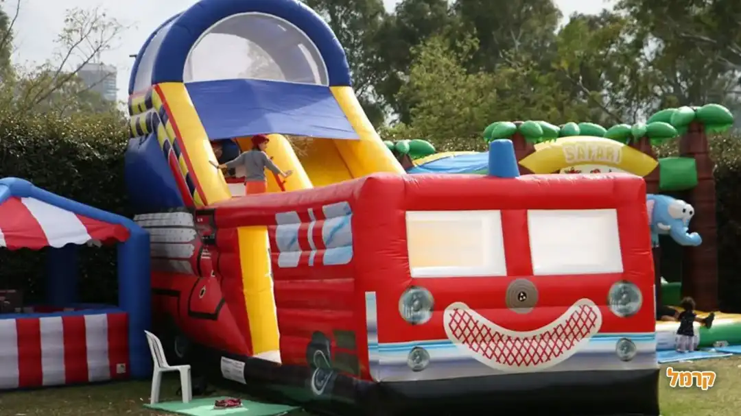 מתנפח חמוד של כבאית