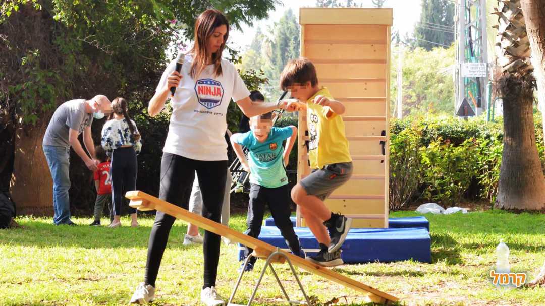 חגיגה של אתגר הנינג'ה