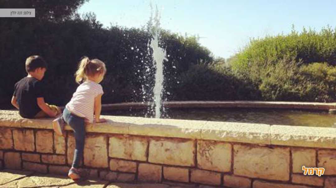 תמונה של אחד הגנים בפארק רמת הנדיב