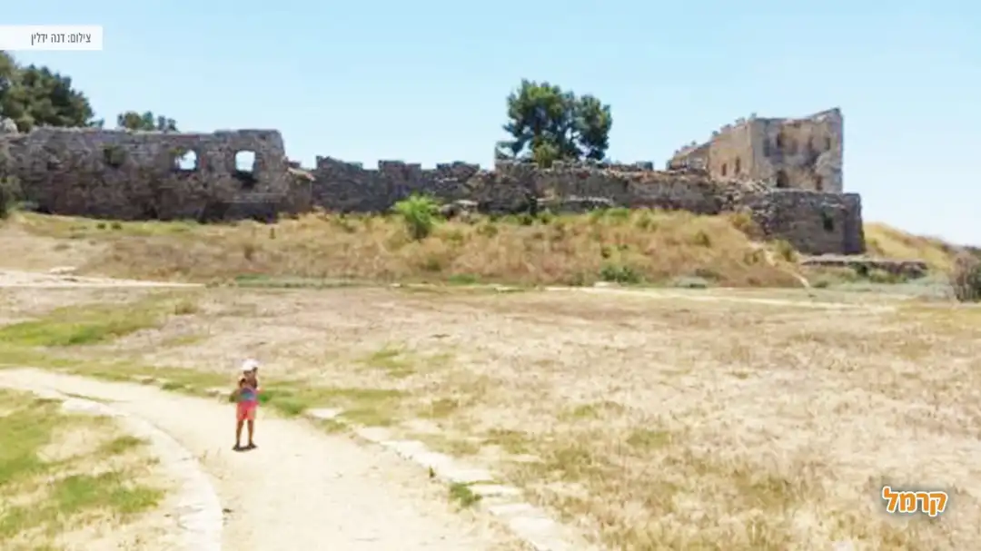 מבנה עתיק בגן לאומי עין אפק