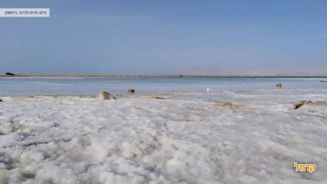 קצף המלח בחוף קליה
