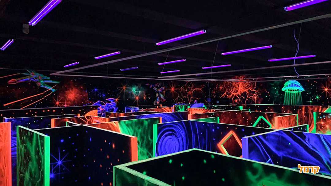 לייזר סיטי ובאולינג, לייזר טאג טירת כרמל