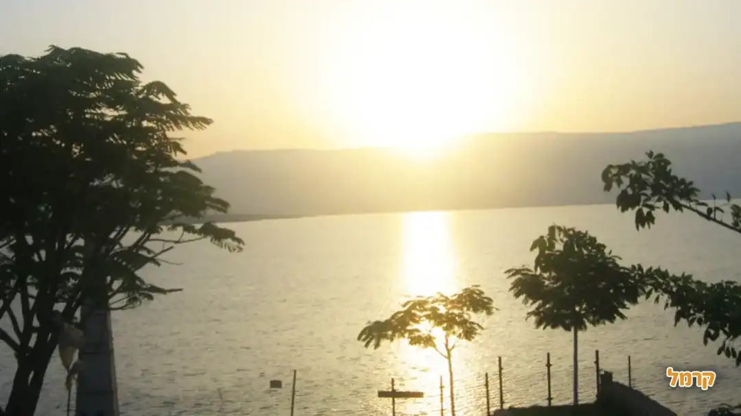 נוף שקיעה מהמם