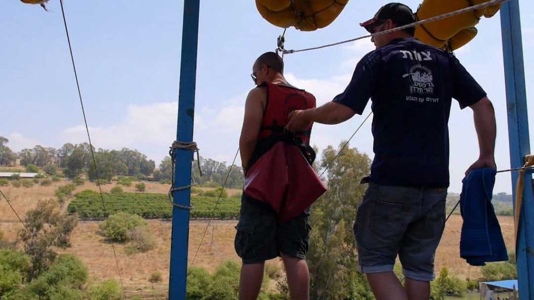 חווית האומגה של רפטינג נהר הירדן