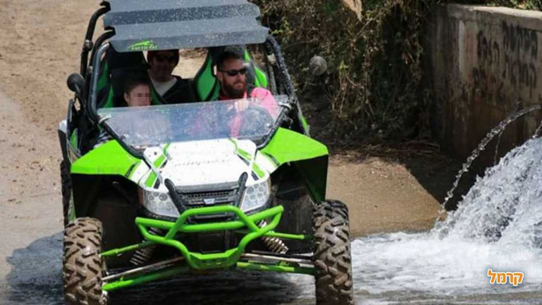 חווית ג'יפים עם רפטינג נהר הירדן