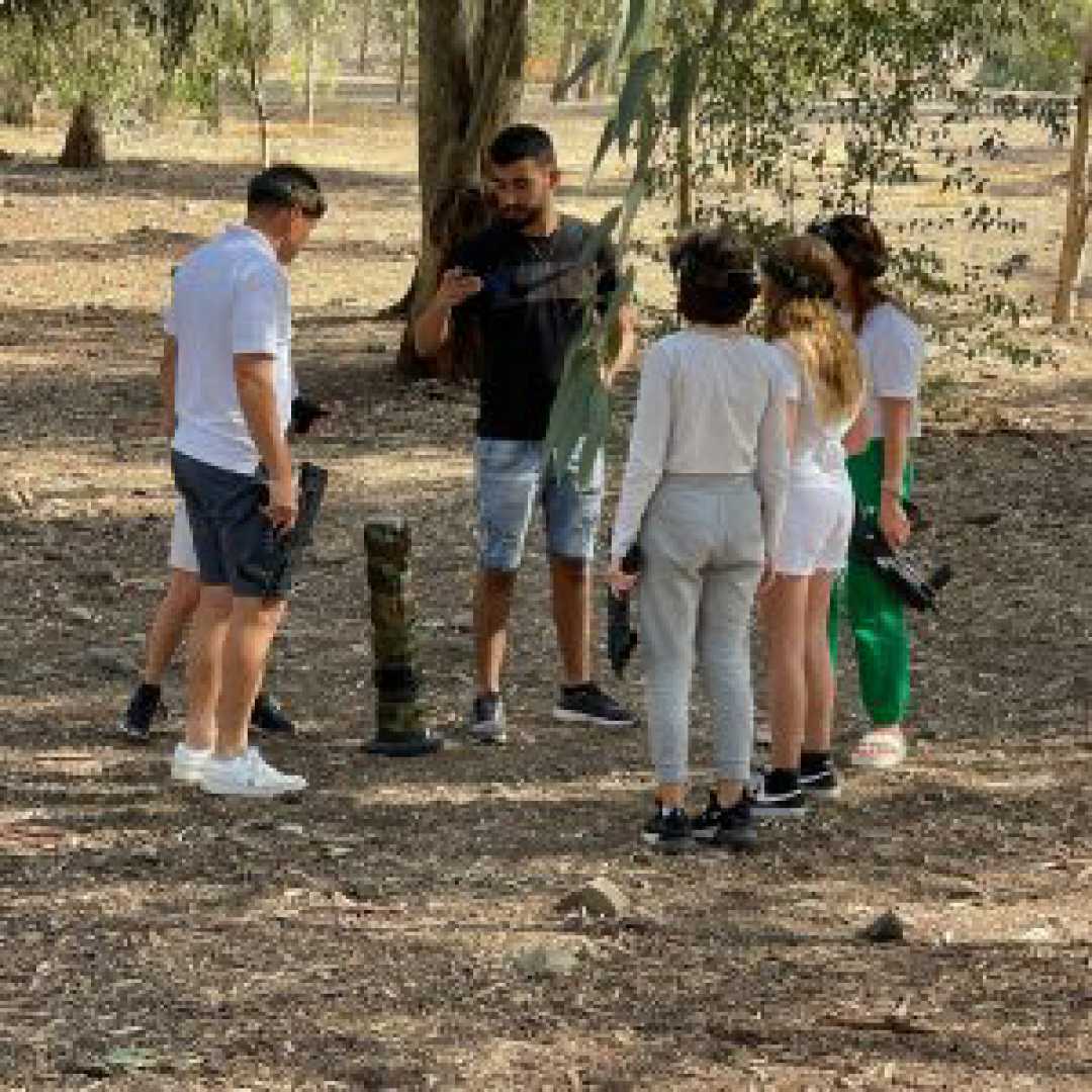 חווית פיינטבול עם רפטינג נהר הירדן