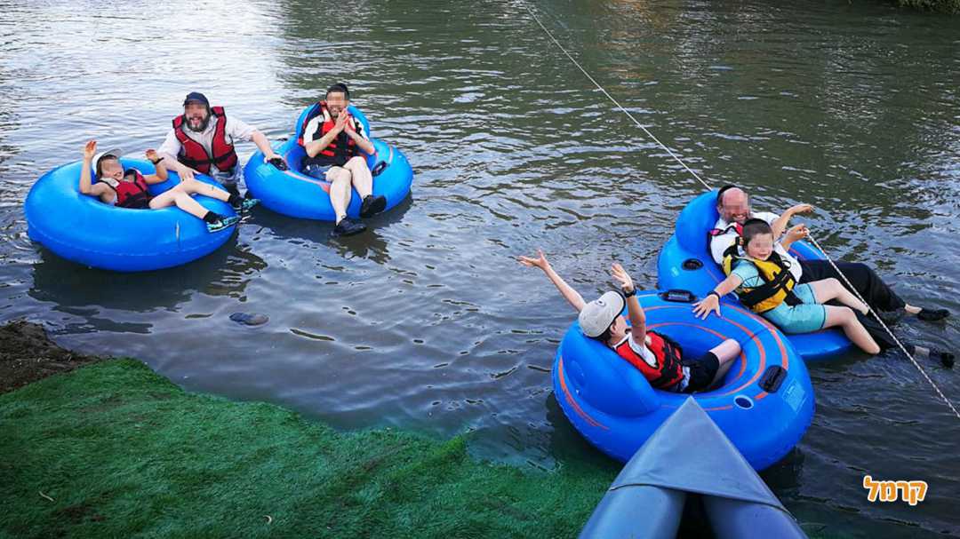 שייט מהנה באבובים ברפטינג נהר הירדן