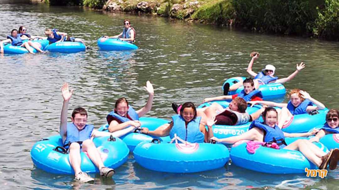 שייט מהנה באבובים ברפטינג נהר הירדן