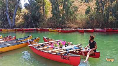 שייט לזוגות בנהר הירדן
