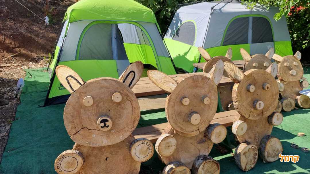 חוויית קמפינג בבוסתן בראשית