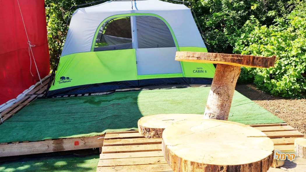 חוויית קמפינג בבוסתן בראשית