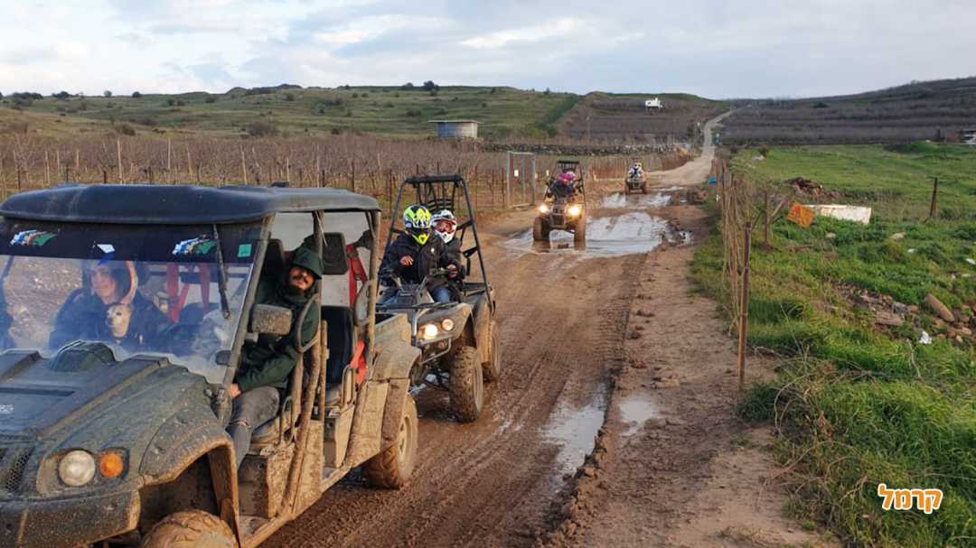 טרקטורוני ברכת רם אקסטרים בשטח