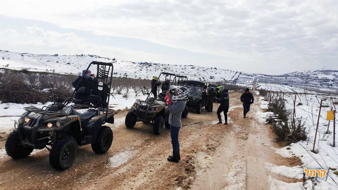 טרקטורוני ברכת רם אקסטרים בשטח