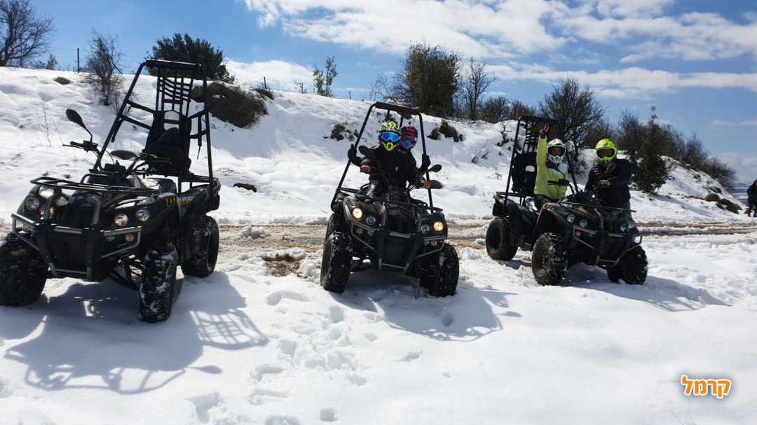 טרקטורוני ברכת רם אקסטרים בשטח