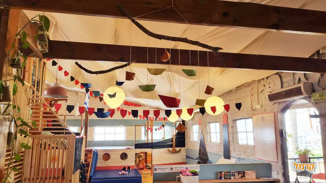 מקום מקושט בהתאמה לילדים