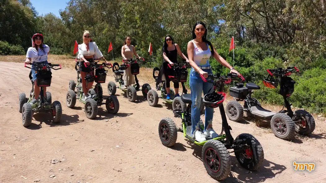 רכיבת שטח באיזי ריידר בצת