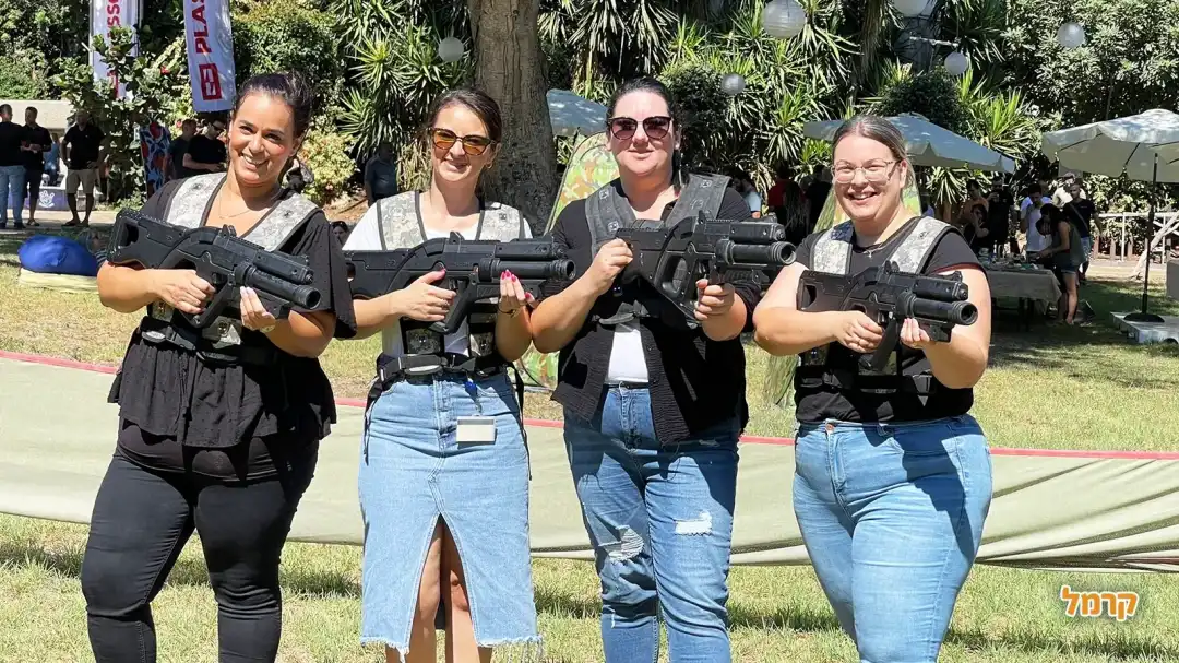 הפעלה מגבשת עם קרייזי לייזר