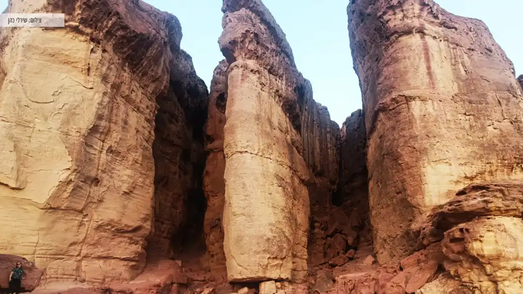 עמודי שלמה – היצירה האייקונית של המדבר