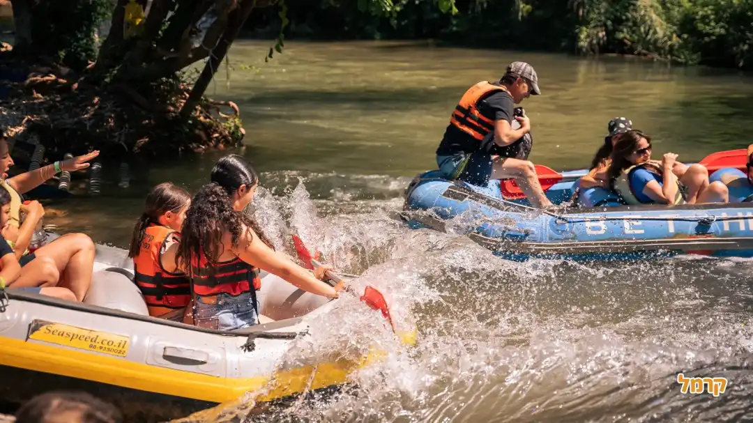 נרטבים בנהר הירדן