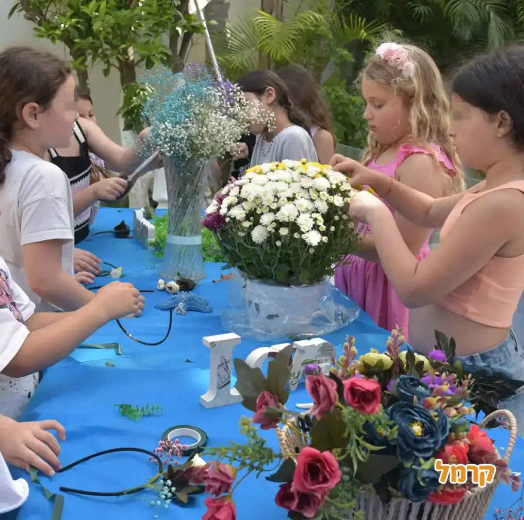 חוגגות בסטייל עם פרחים