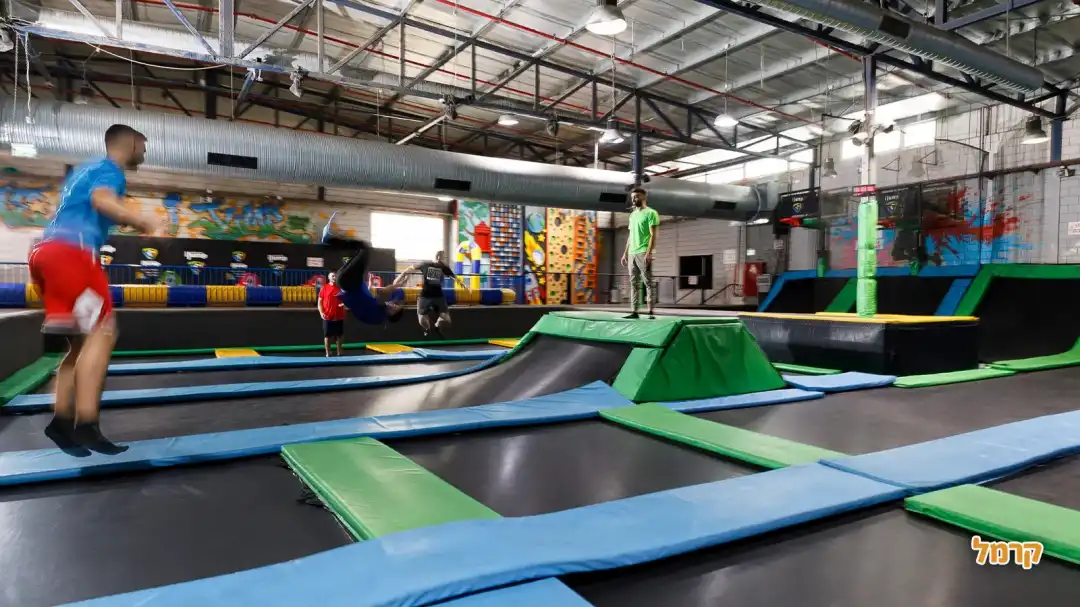 מגוון של טרמפולינות