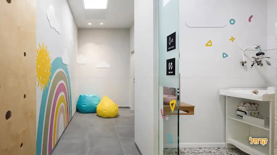 אזור השירותים