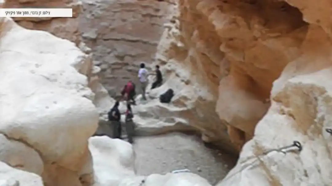 משפחות מטיילות במסלול