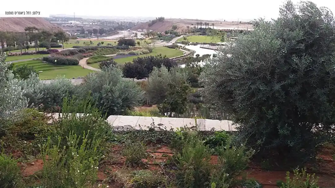 פארק השרון במבט מרחוק