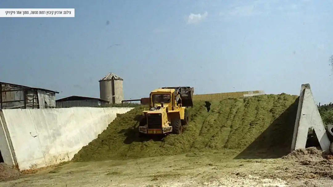 קיבוץ רמות מנשה בשנת 1970