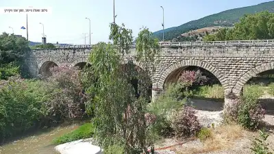 גשר ג'למה מעל נחל הקישון
