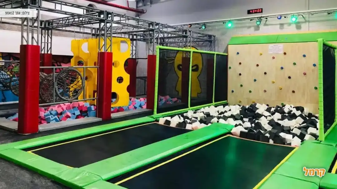 מתחם נינג'ה מדליק ב- 2JUMP