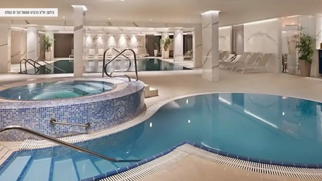 מתחם הספא במלון הוד