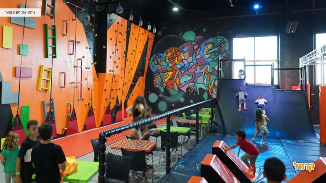 מתקן הסטפרים לחווית נינג'ה מהנה