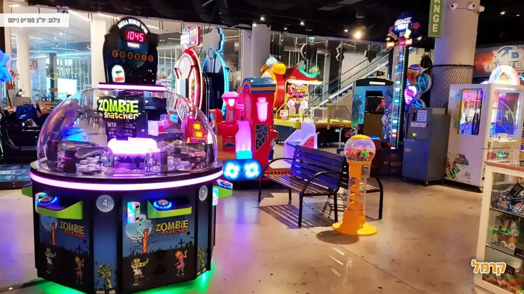משחקי וידאו ושולחן במשחקיית סטריט גיימס ראשון לציון
