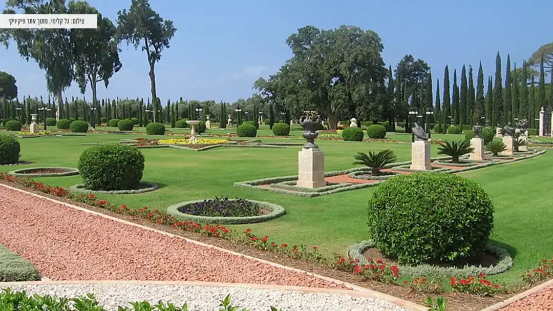 אחת מבין 19 גנים בבהאיים חיפה
