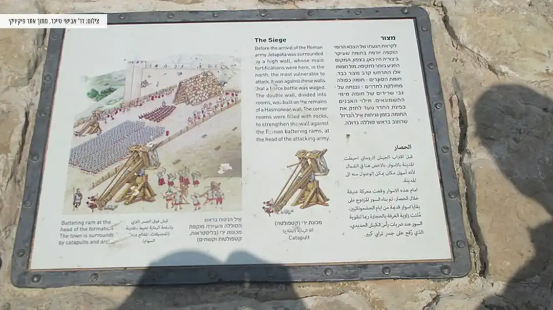 הסברים על המצור שהיה בעבר