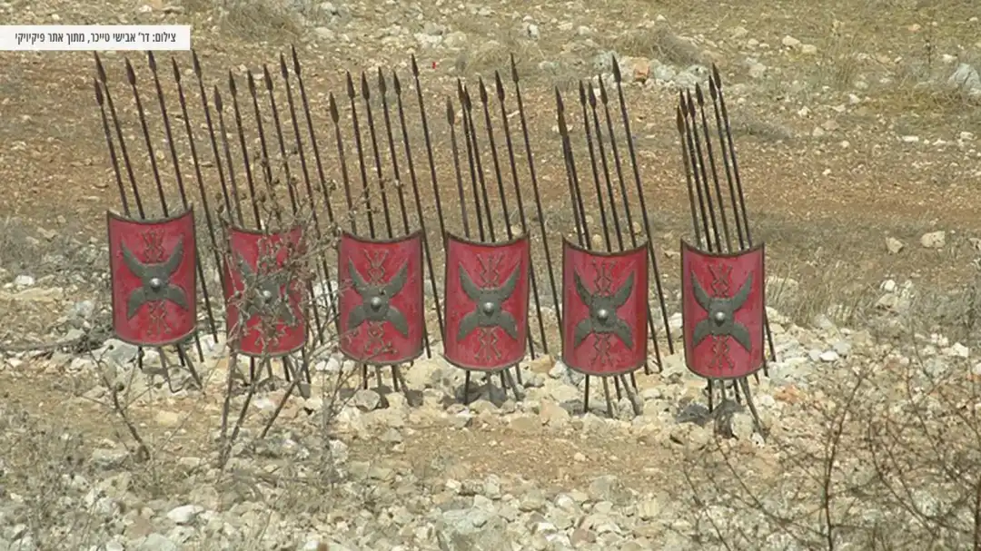 שיריונים וקידונים עתיקים בתל יודפת