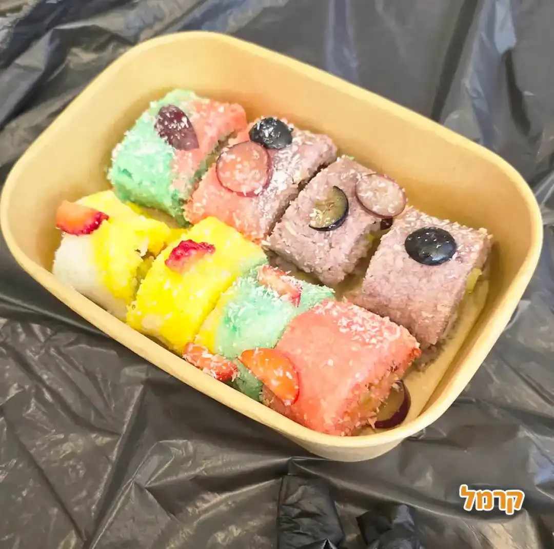 עיצוב סושי פירות