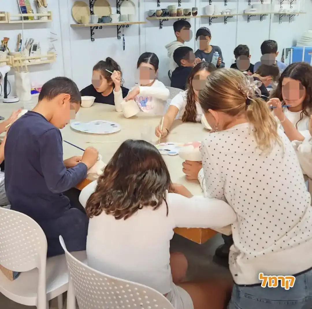 צביעת כלי קרמיקה